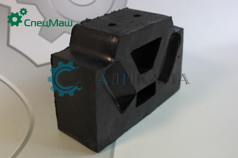 Подушка боковая двигателя (узкая, МАЗ-500, УРАЛ)