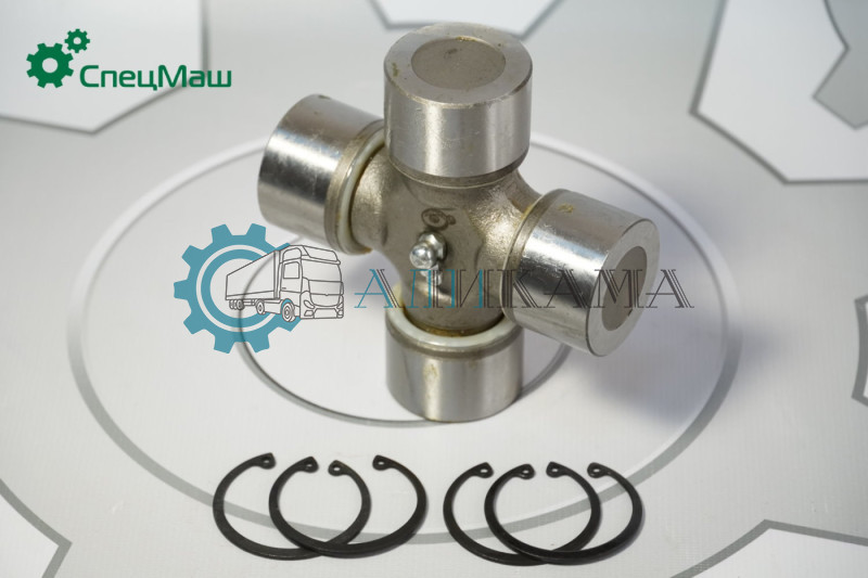 Крестовина вала карданного малая 6520 в сборе+ 4 стопорных кольца (ан. 82.2201025)