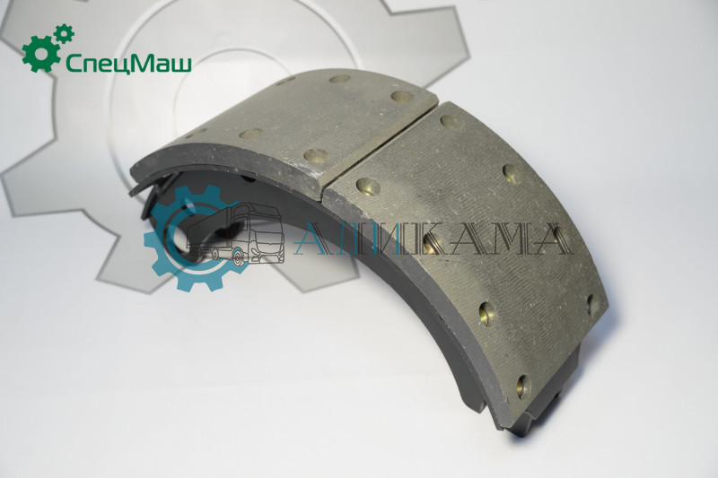 Колодка тормозная 53205 (шир.=14 см., 4/5) Евро в сборе
