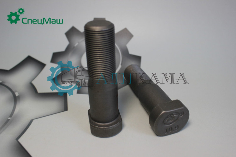 Болт ступицы (Еврошпилька М22х1,5 L-82 мм) МАЗ, ТЕФЛОН (упак. 10 шт)