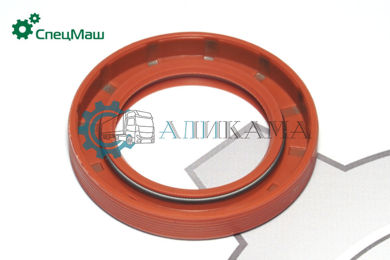 Манжета (42х64-2,2) крышки первичного вала МАЗ КПП-236, 238 (ФТОРСИЛИКОН) в упаковке