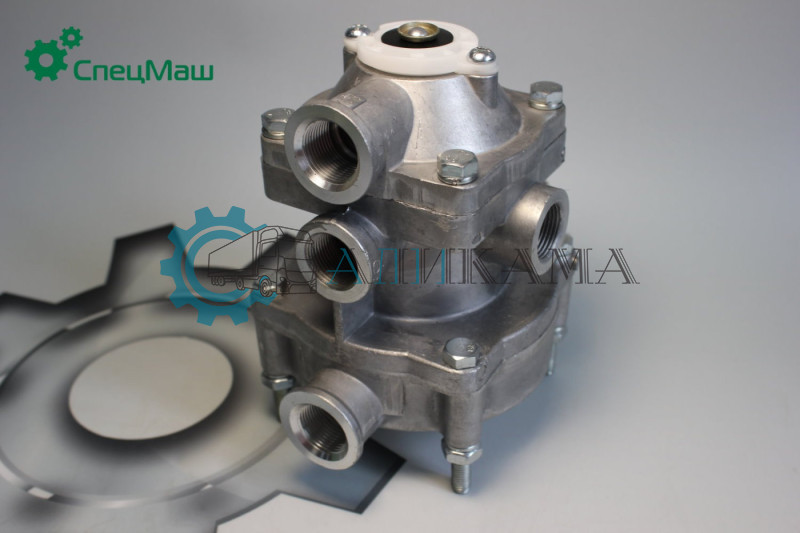 Клапан двухпроводный упр.прицепа (КУТП-2) для ЗИЛ, МАЗ