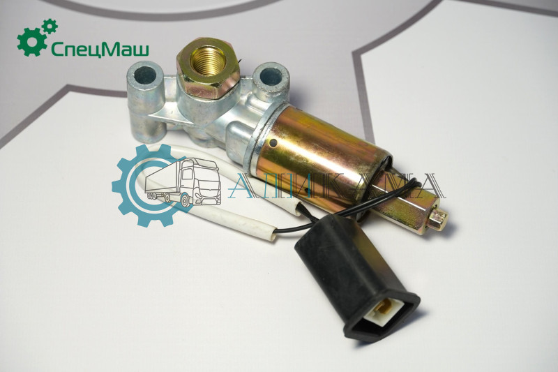 Клапан электромагнитный включения гидромуфты (24 В, 2 выхода, с проводом под фишку)