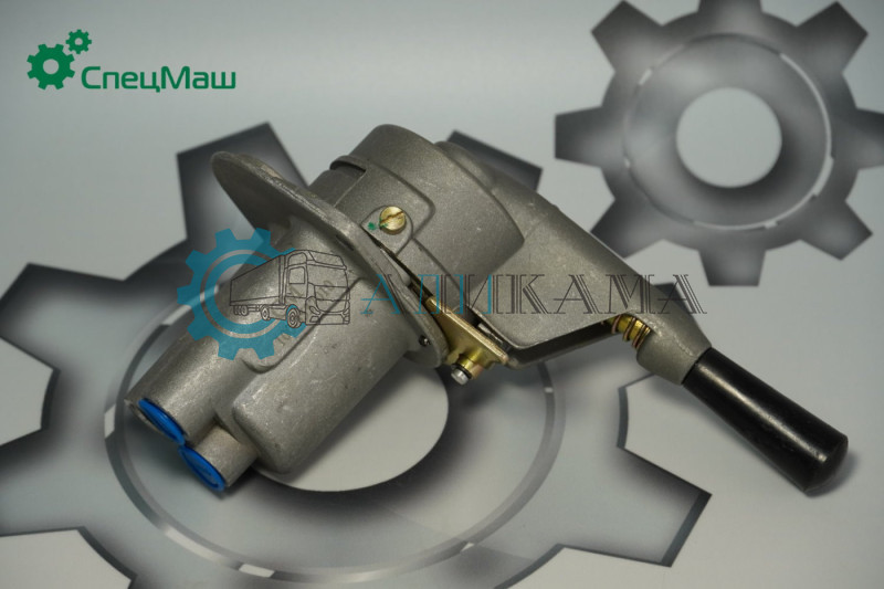 Кран ручного тормоза 3-х выводной, ЗИЛ, МАЗ