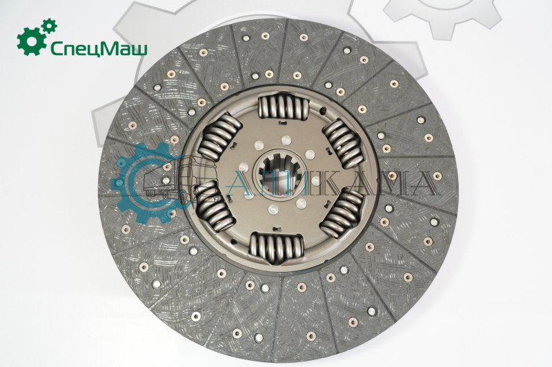 Диск сцепления ведомый 5490 КПП ZF, MFZ-430 (усиленный 205)
